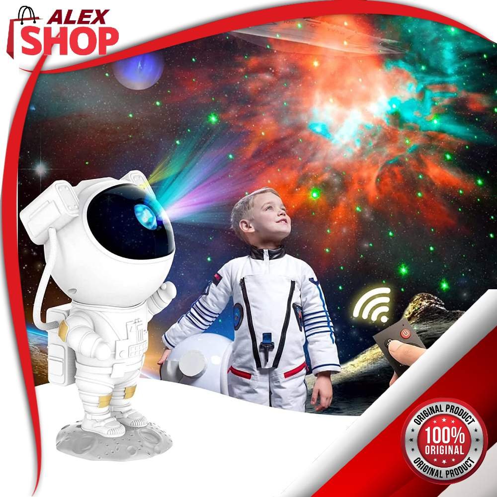 Astronaut LED Galaxy lampa projektor zvezdanog neba