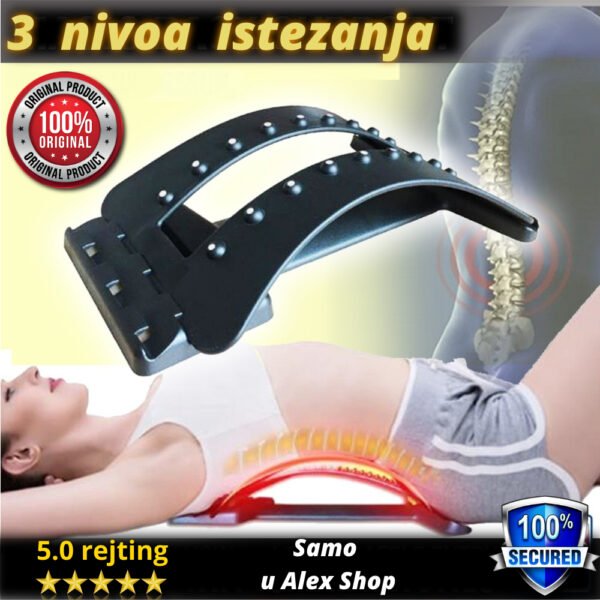 ultra praktična Sprava za istezanje kičme