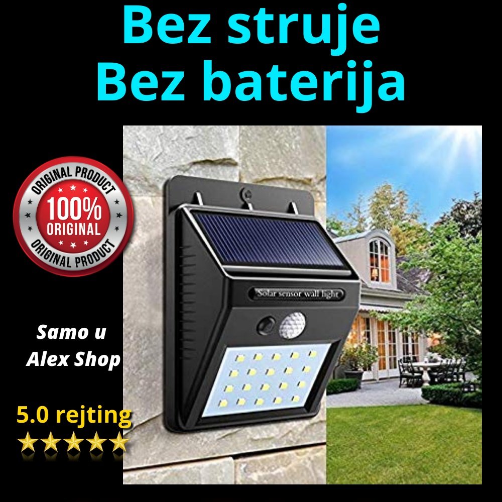 Solarni Reflektor -bez utroška struje