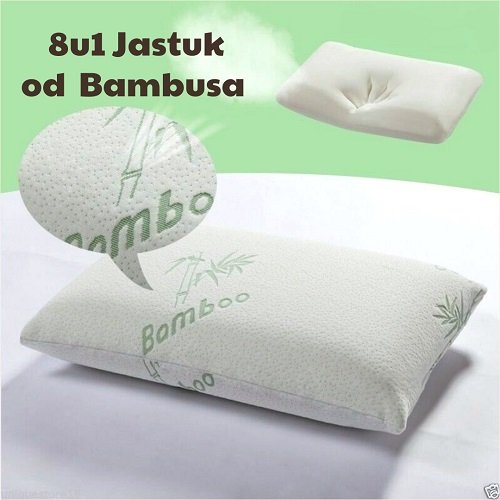 Memorijski Jastuk od Bambusa - 8u1