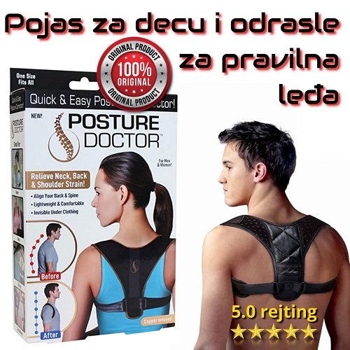 POJAS ZA PRAVILNO DRŽANJE RAMENA
